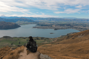 Ian Lim-Bonner - tips of hitchhiking in New Zealand Roy's Peak
