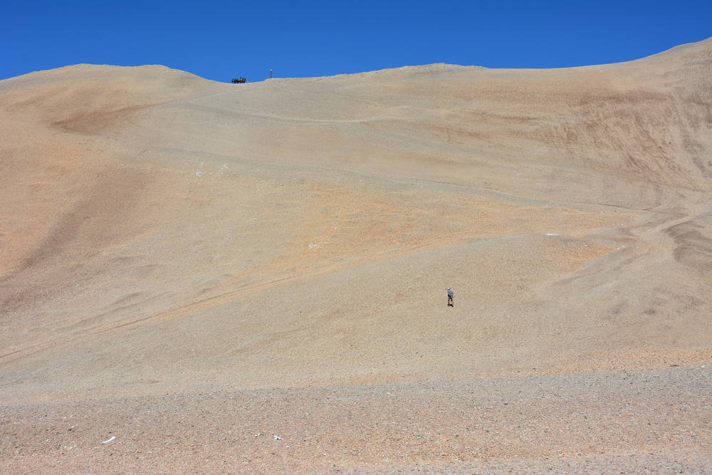 Mike on a Fossil Hunt