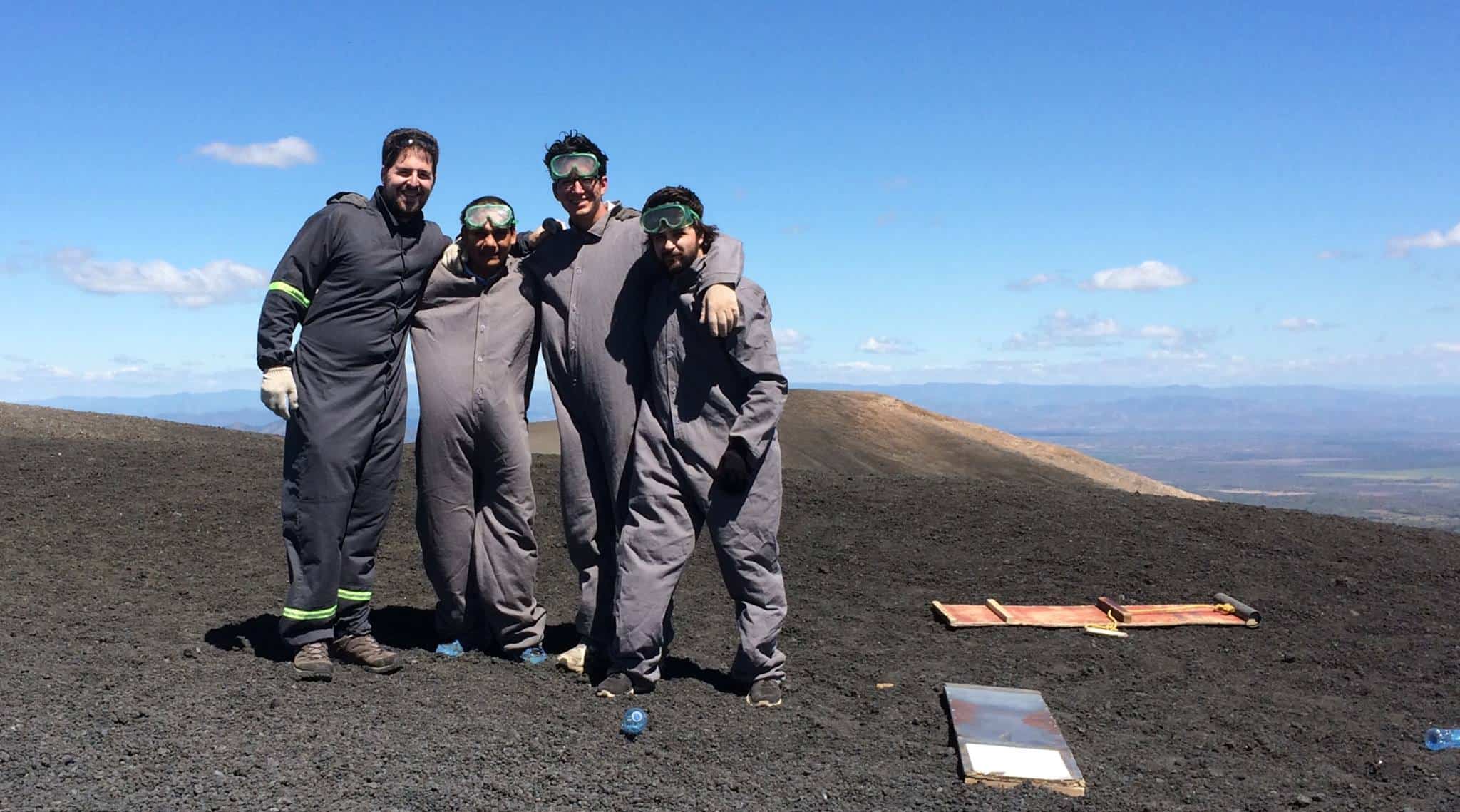 Another picture atop Cerro Negro