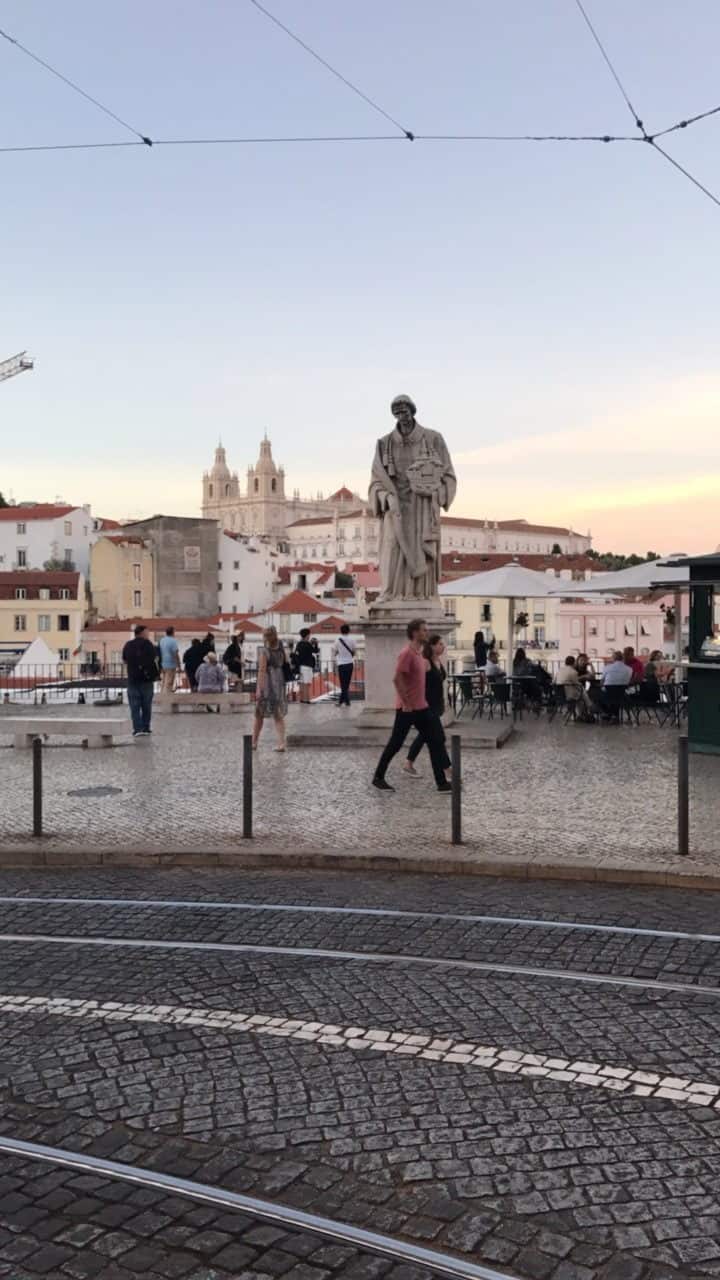 City square in Portugal