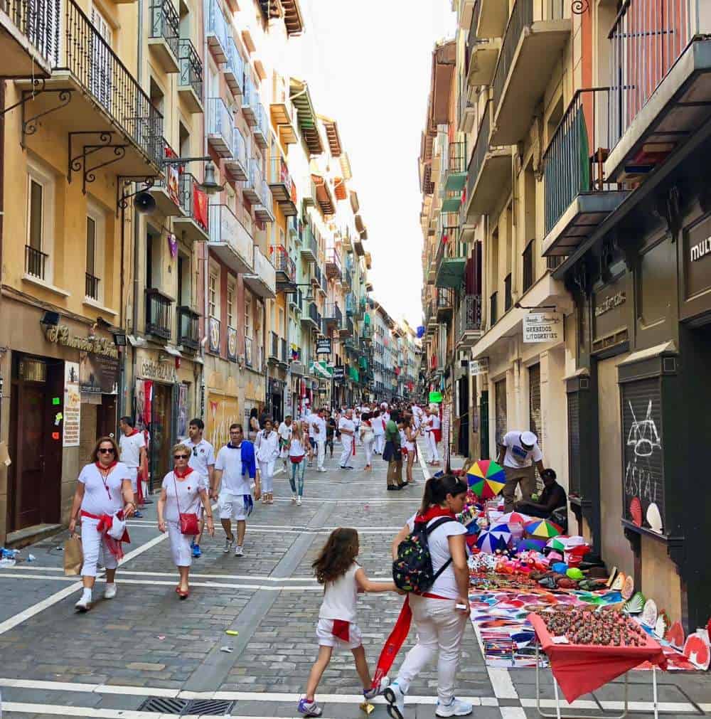 Running with the Bulls in Pamplona, Spain (Part 1)
