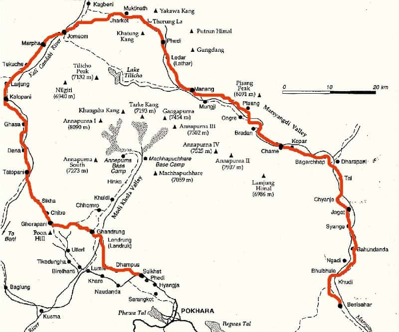 The Route to Annapurna