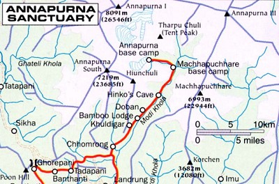 The Route to Annapurna