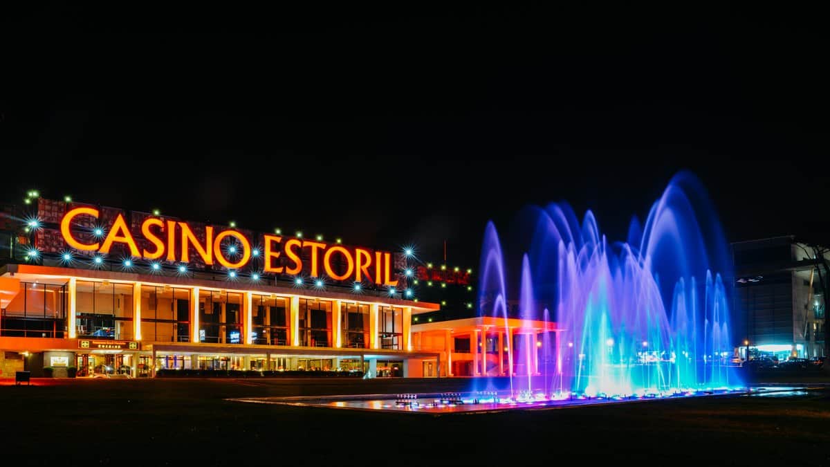 Facade of Casino Estoril, which went through significant renovations in the 1960s