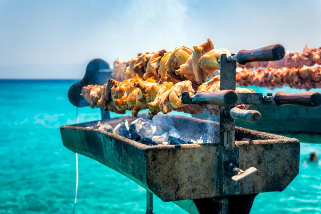 Cypriot Souvia Cooking on the Sea