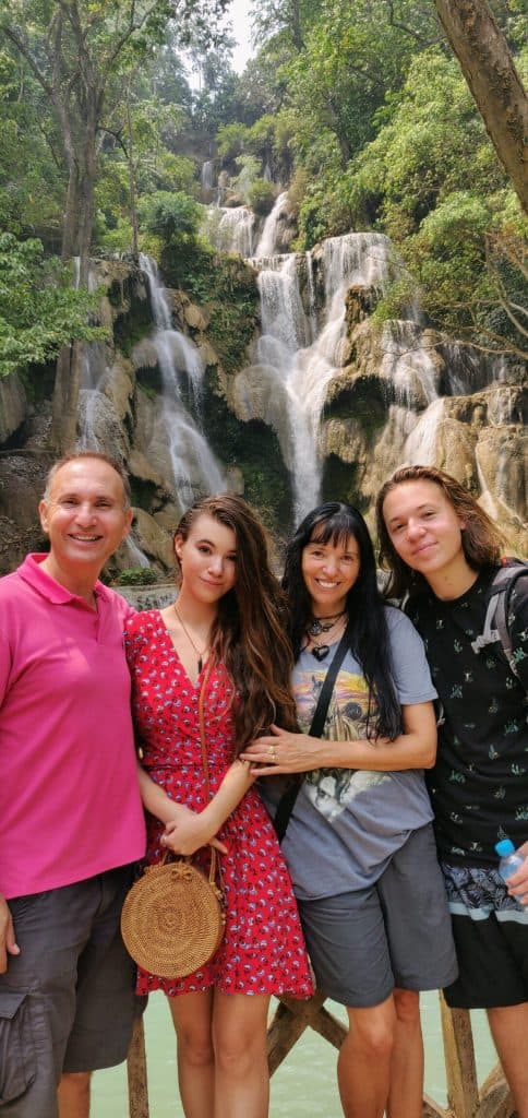 Family in Laos