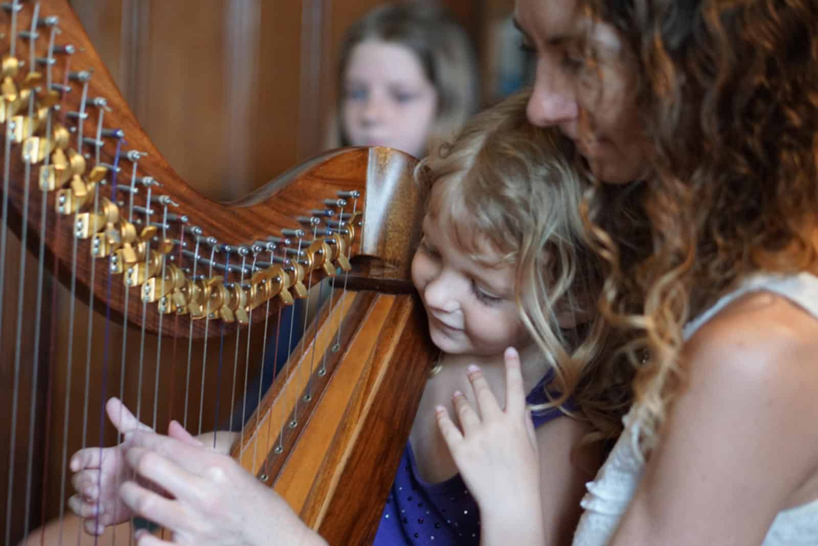 Harp Music is still possible while Worldschooling your children