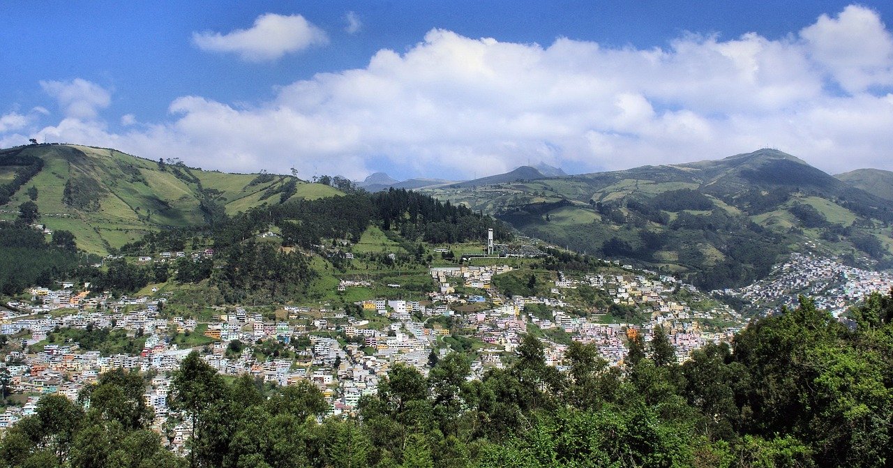 countryside in Ecuador