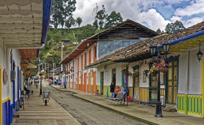 street in Colombia