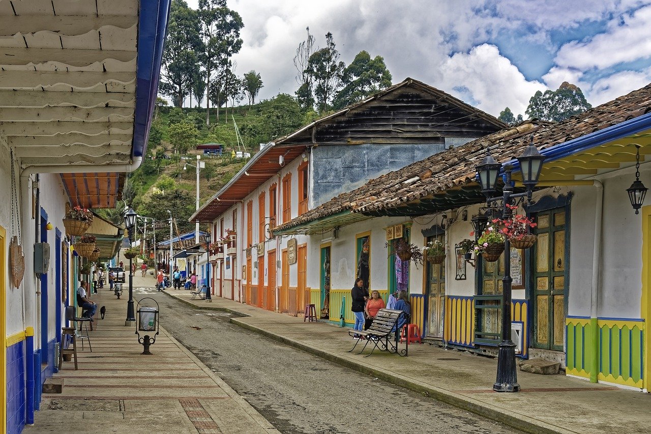 street in Colombia