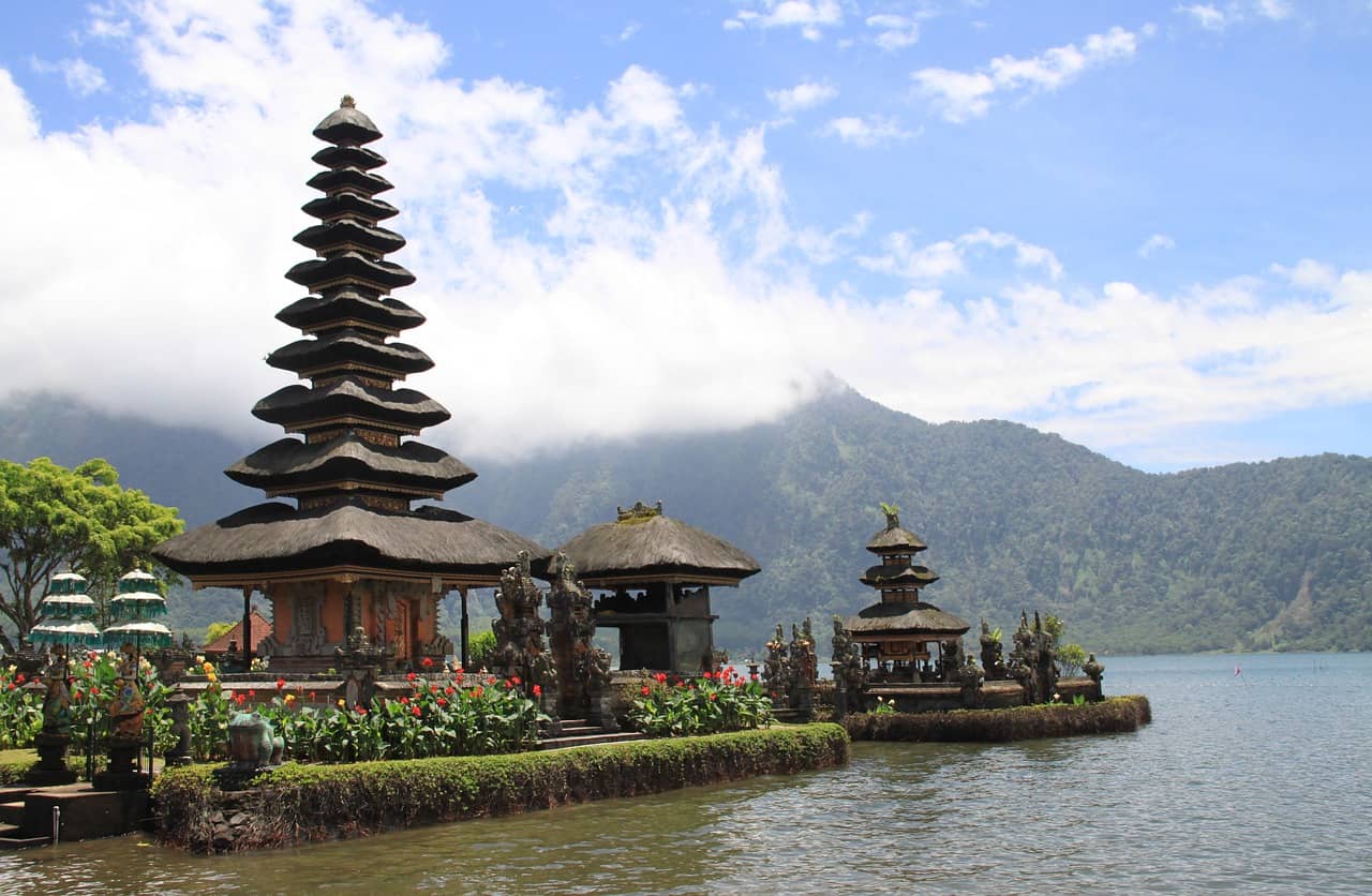 old temple by the shore in Bali