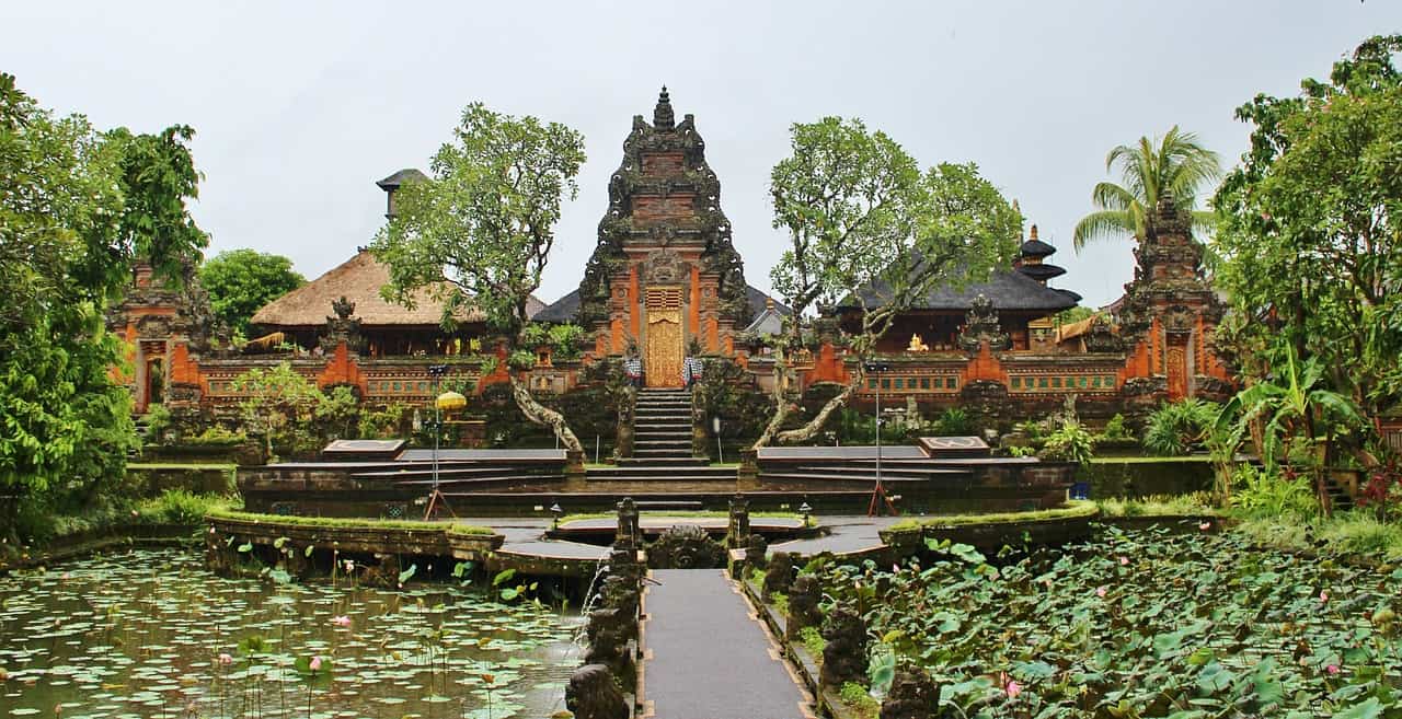 old temple in Bali