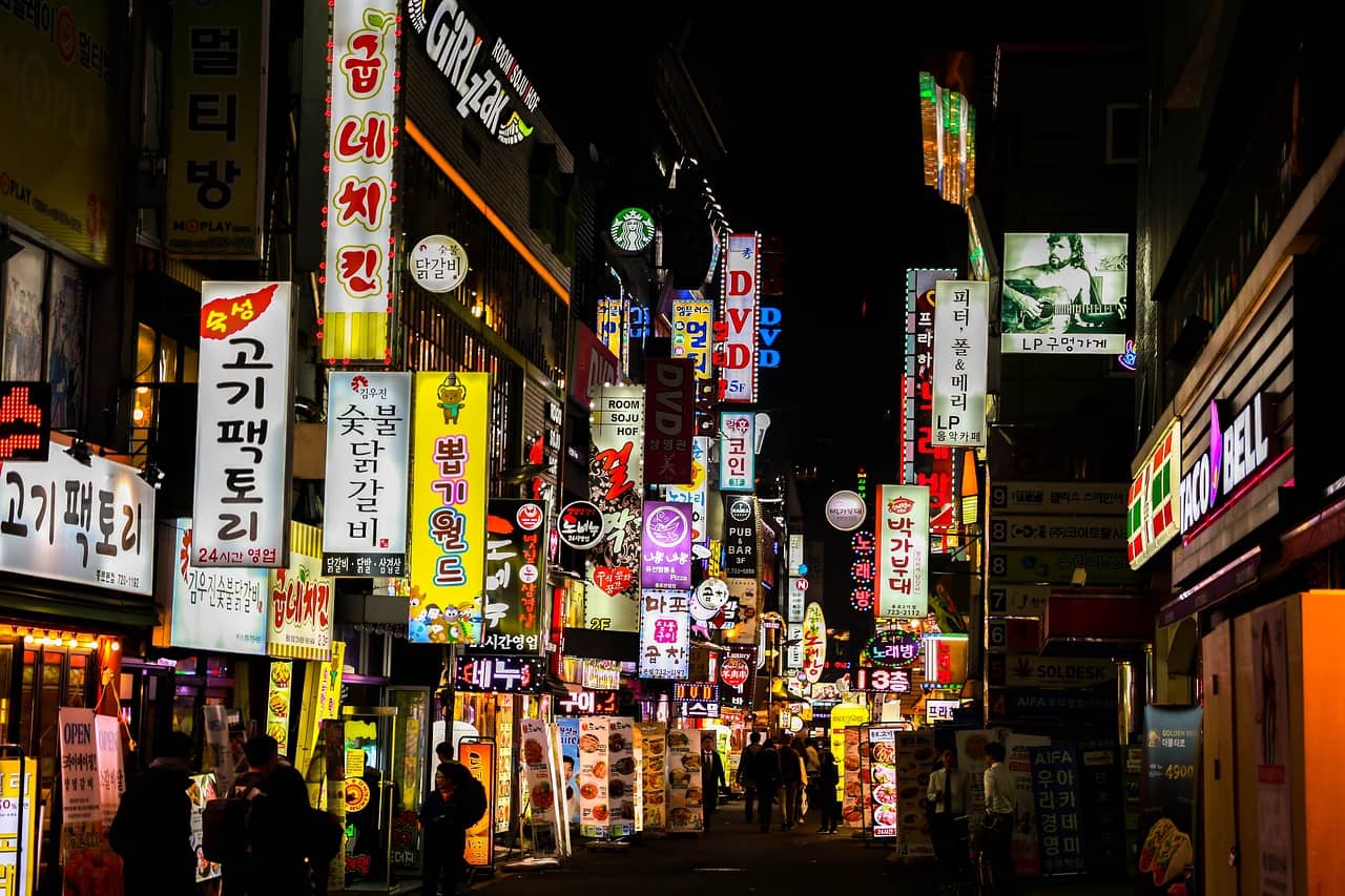 Strip clubs in south korea