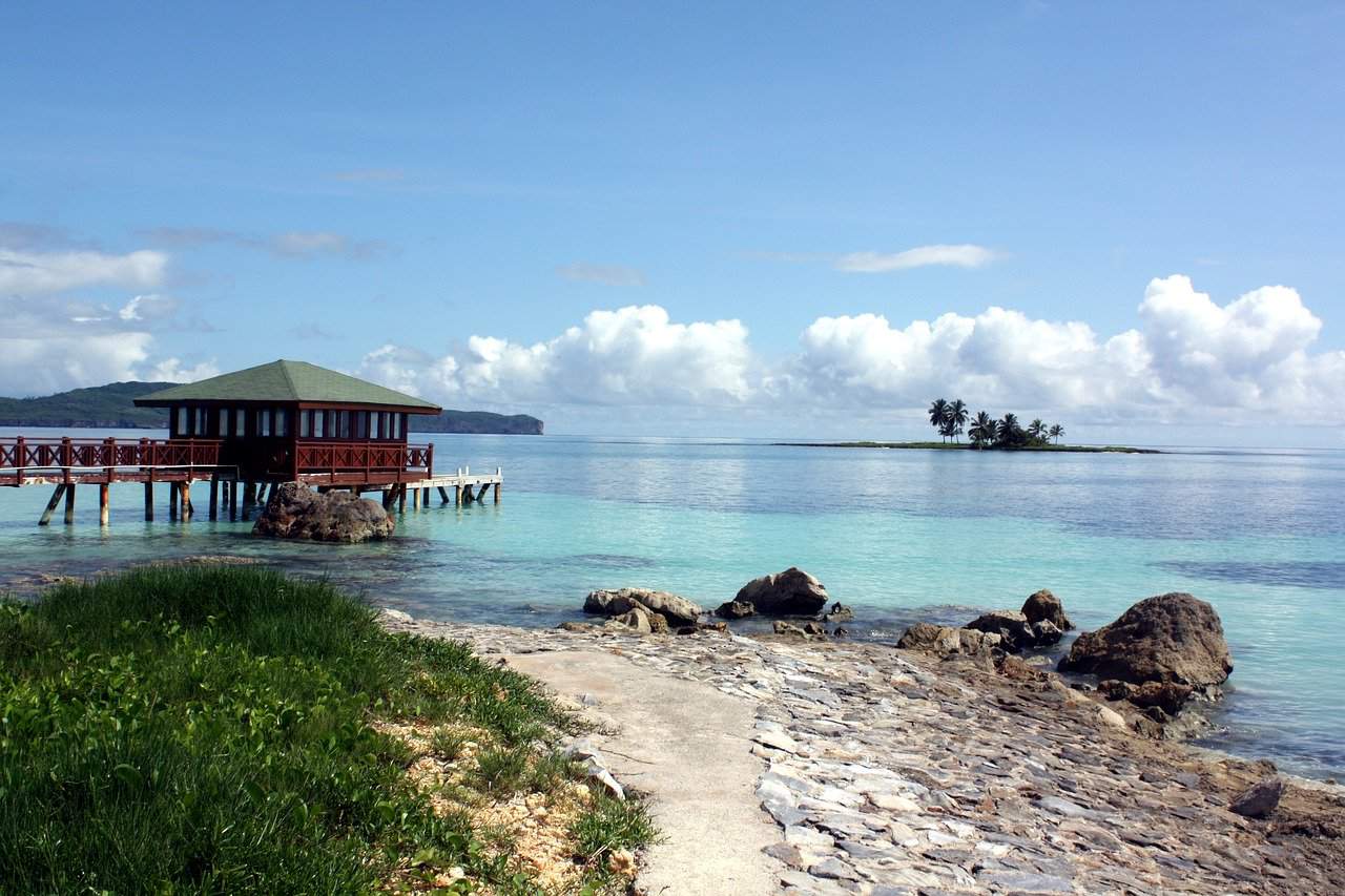 Beach in Samana Dominican Republic