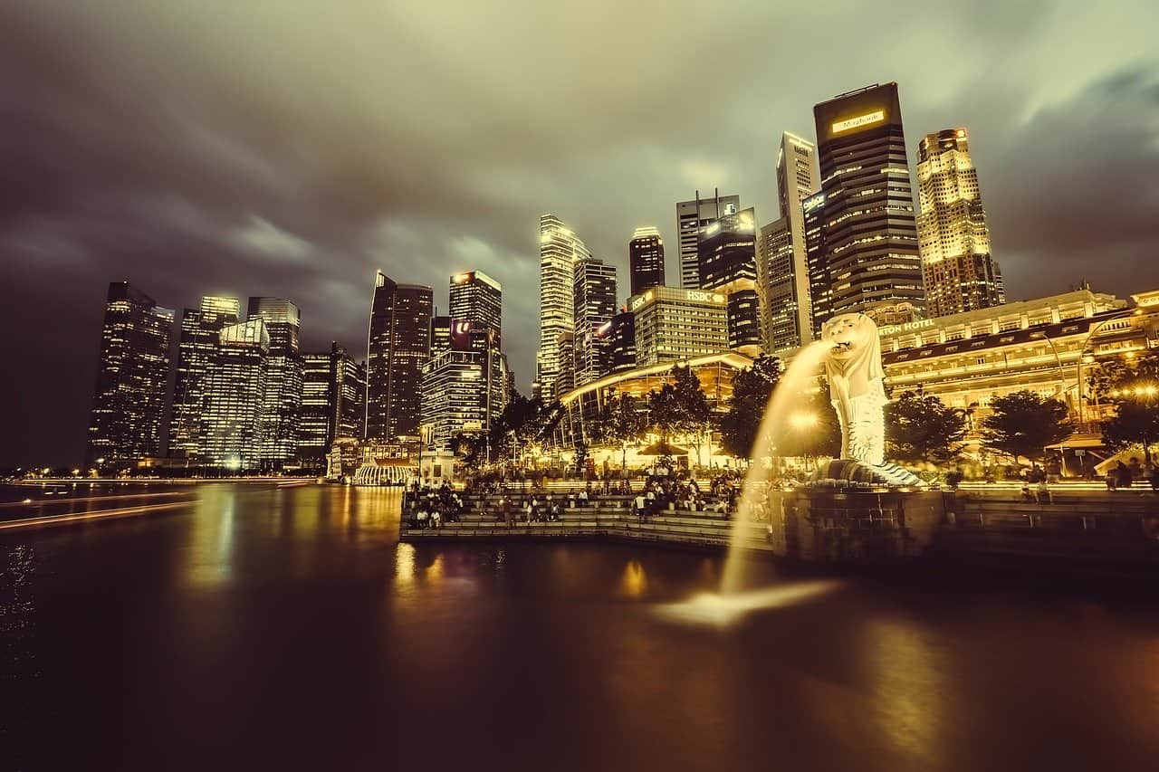 Singapore city scape
