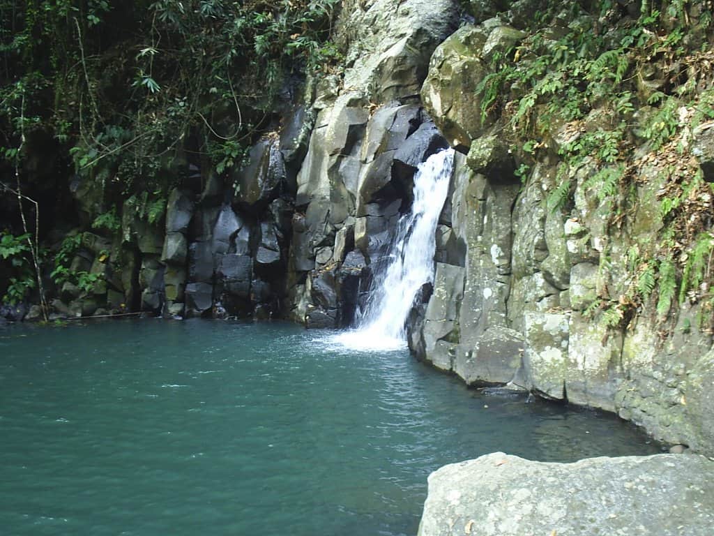 Mambucal waterfalls in Philippines