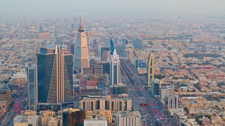 City Scape in Saudi Arabia