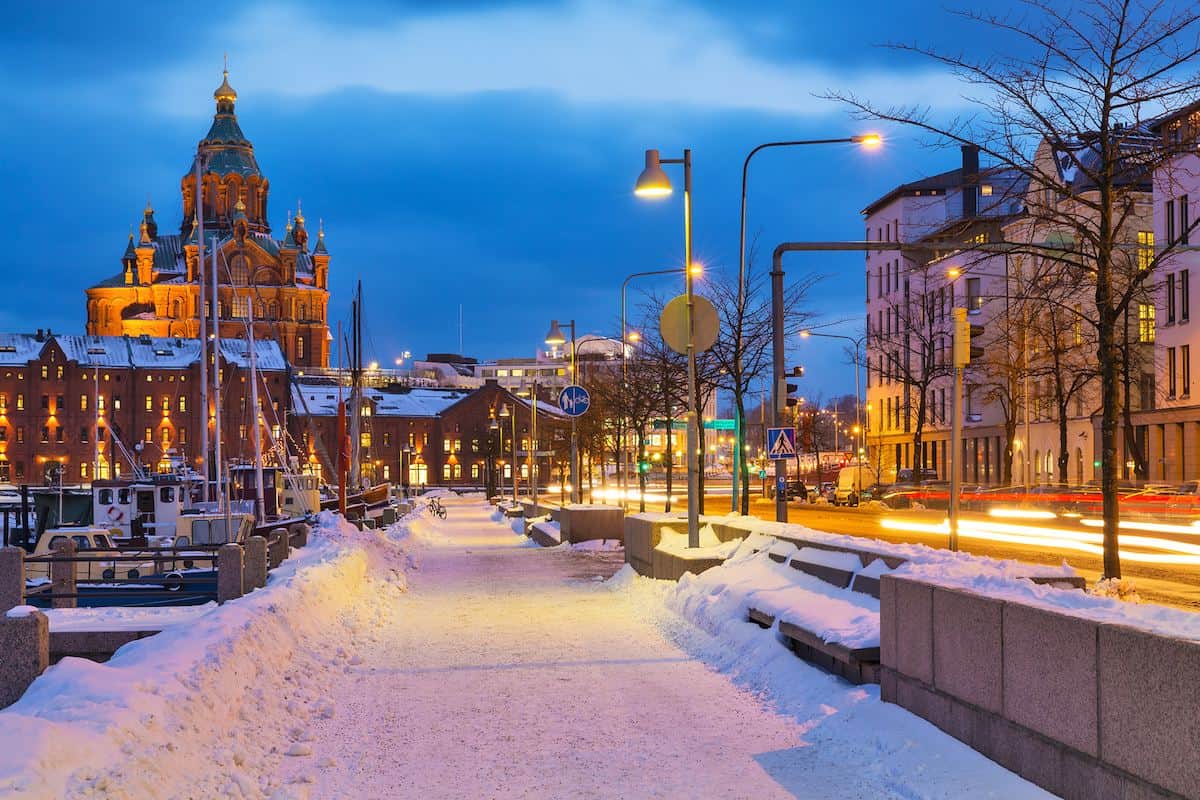 Helsinki: Winter In The City