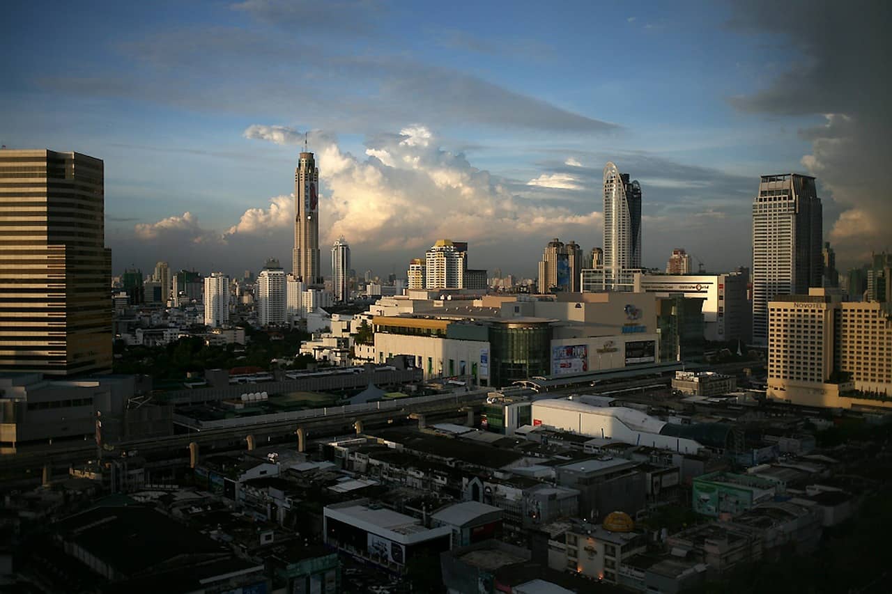City Scape of Bangkok Thailand