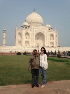 Life's a Mirage at the Taj: The Travels and Trials of a White Girl in India, Taj Mahal