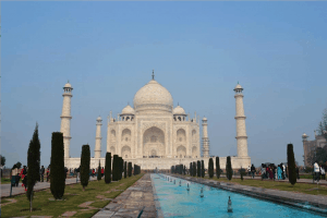 Life's a Mirage at the Taj: The Travels and Trials of a White Girl in India, Taj Mahal