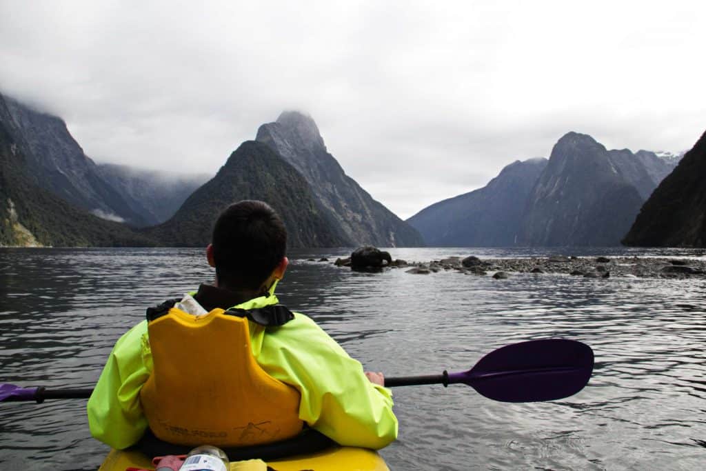 Sea Kayaking in Milford Sound, New Zealand Escape Artist