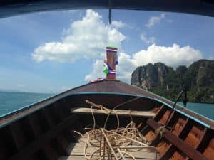 Boat ride in Thailand