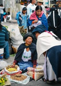 town’s traditional market