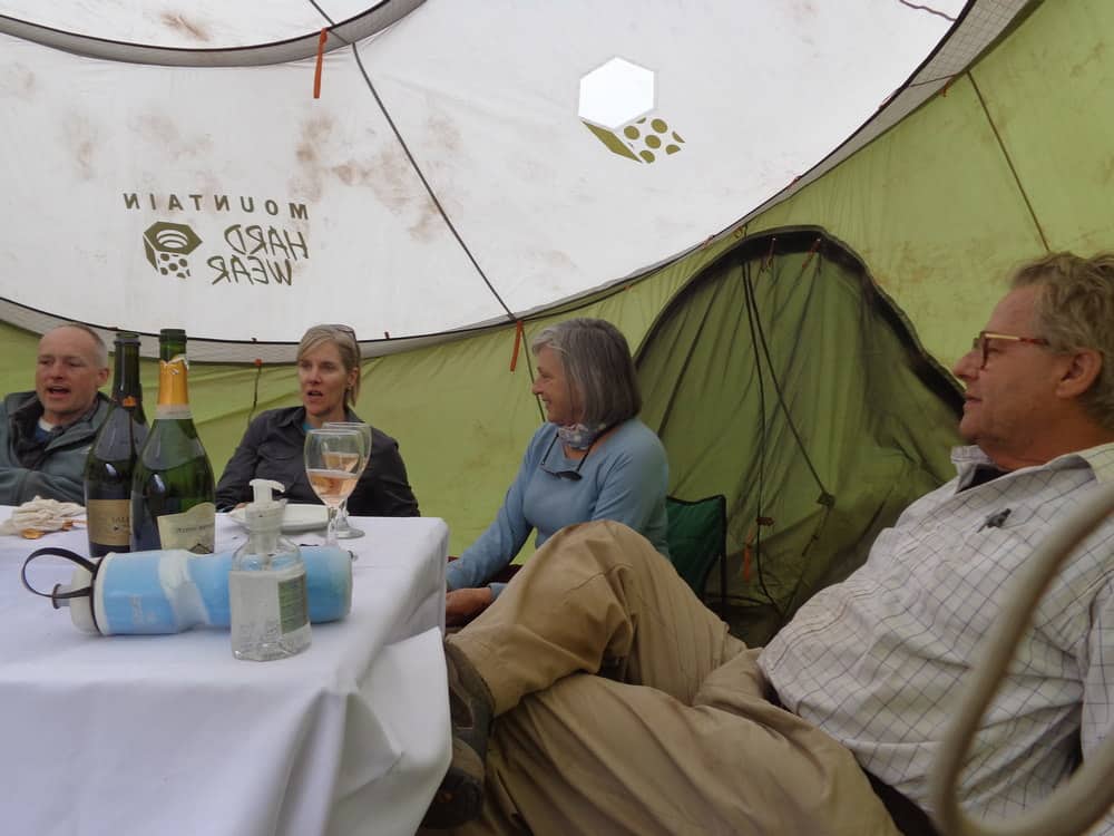 High tea at 10,886 feet
