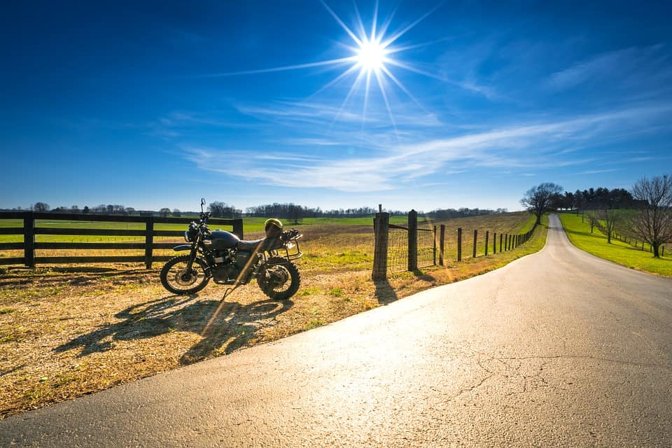 Top 5 Motorcycle Routes in Wales, motorcycle, road, sunny, country road