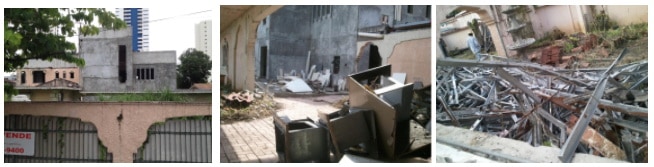 rough shape of a home that is undergoing renovations