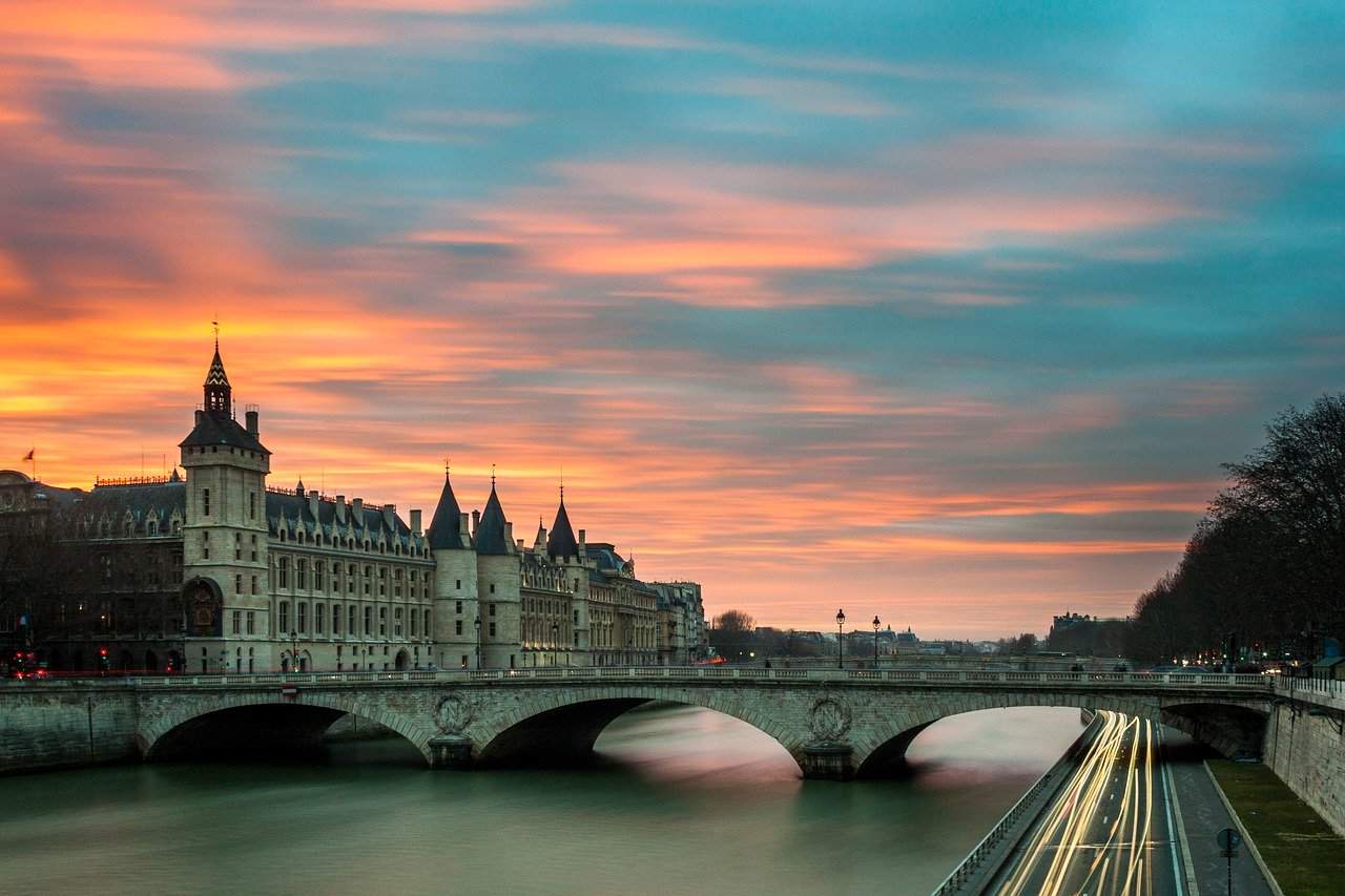 Bridge in Paris France