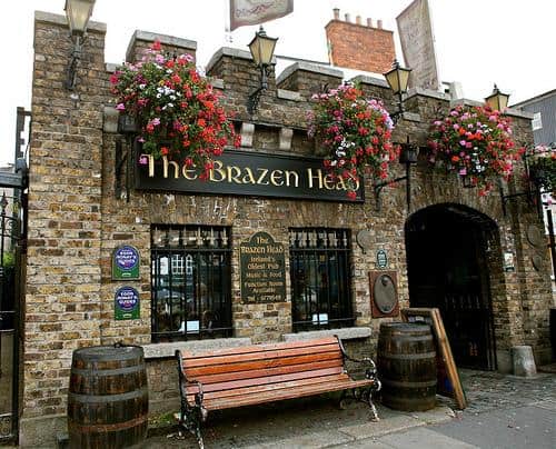 Brazen Head Pub in Ireland