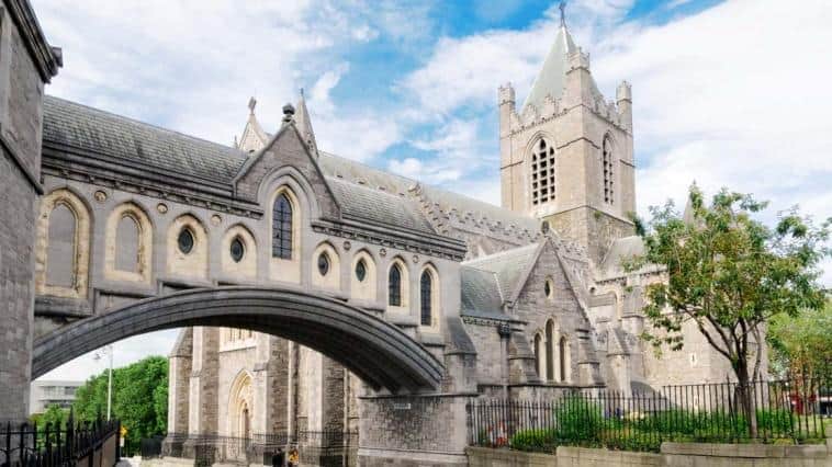 Christchurch Cathedral in Ireland