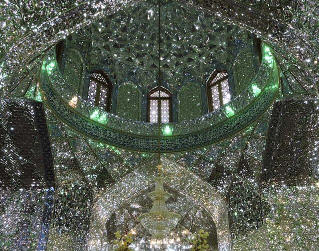 giant mosque of Shah Abbas in Isfahan and the Jameh in Yazd Persia