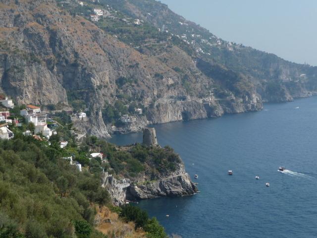 Private are overlooking the Amalfi coast