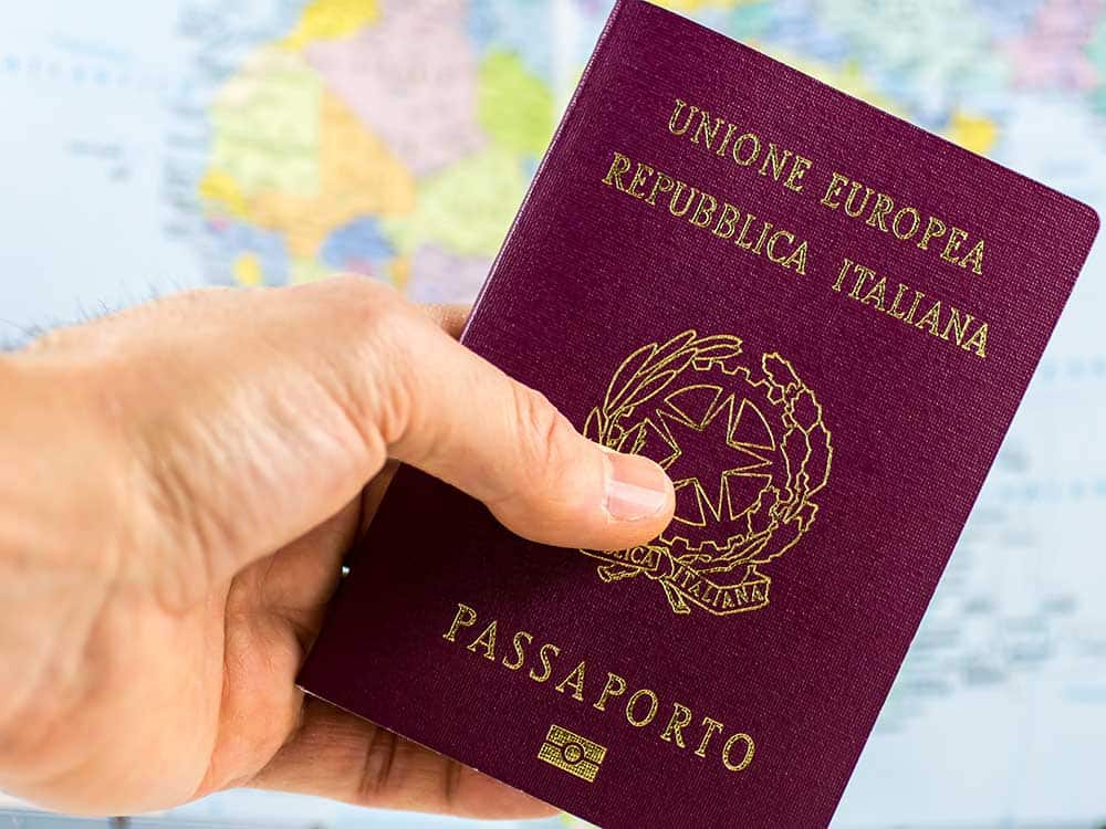 Picture of Italian Passport