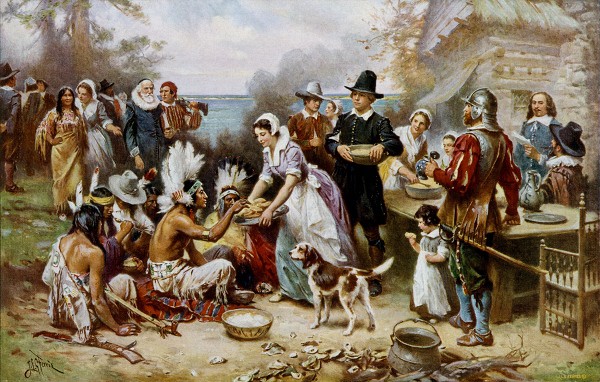 America’s First Thanksgiving – Plymouth Rock 1623