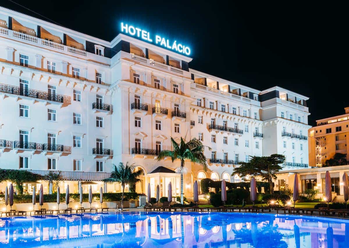 Facade of Hotel Palacio, Estoril