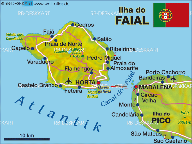 The Atlantic Paradise of Faial