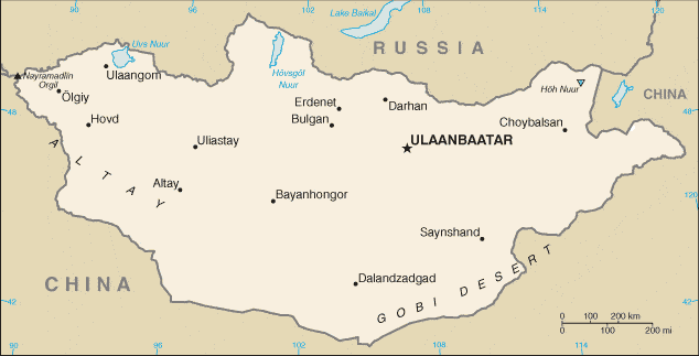 Exploring Outer Mongolia