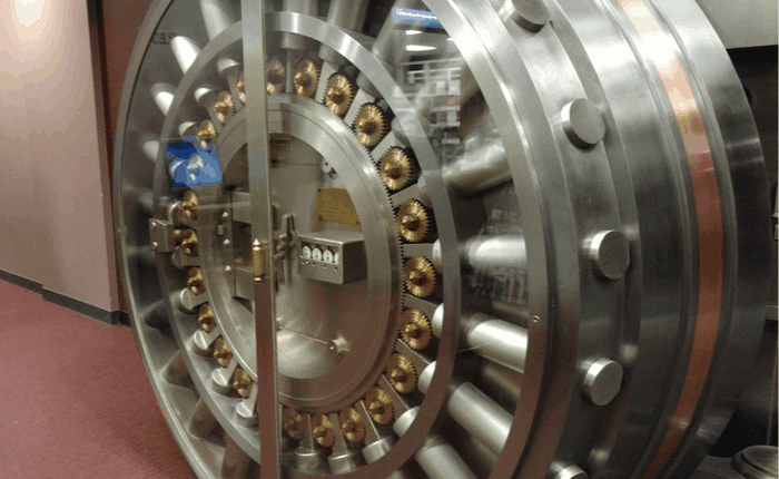 High security private gold vault