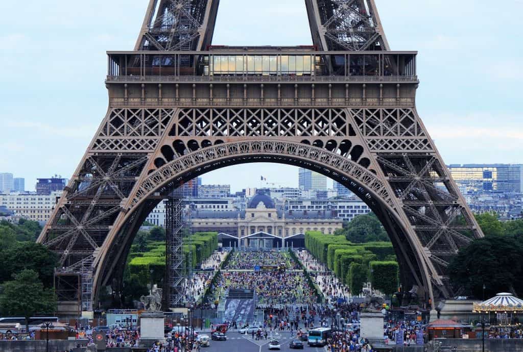 Eiffel Tower in Paris France