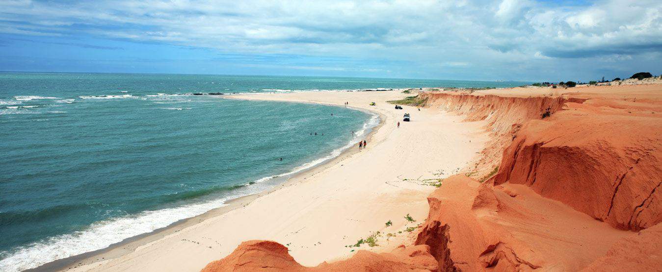 Beach in Fortaleza Brazil