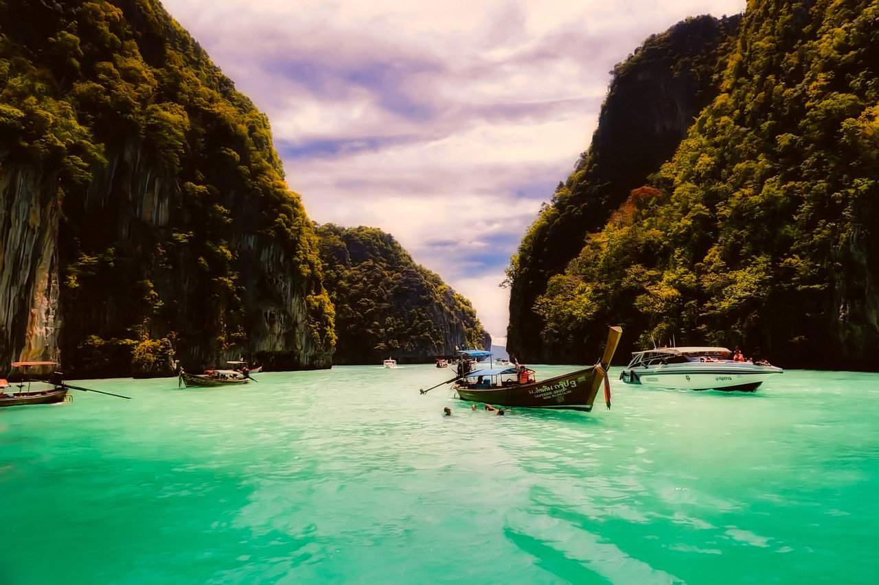 Beautiful waters in Thailand