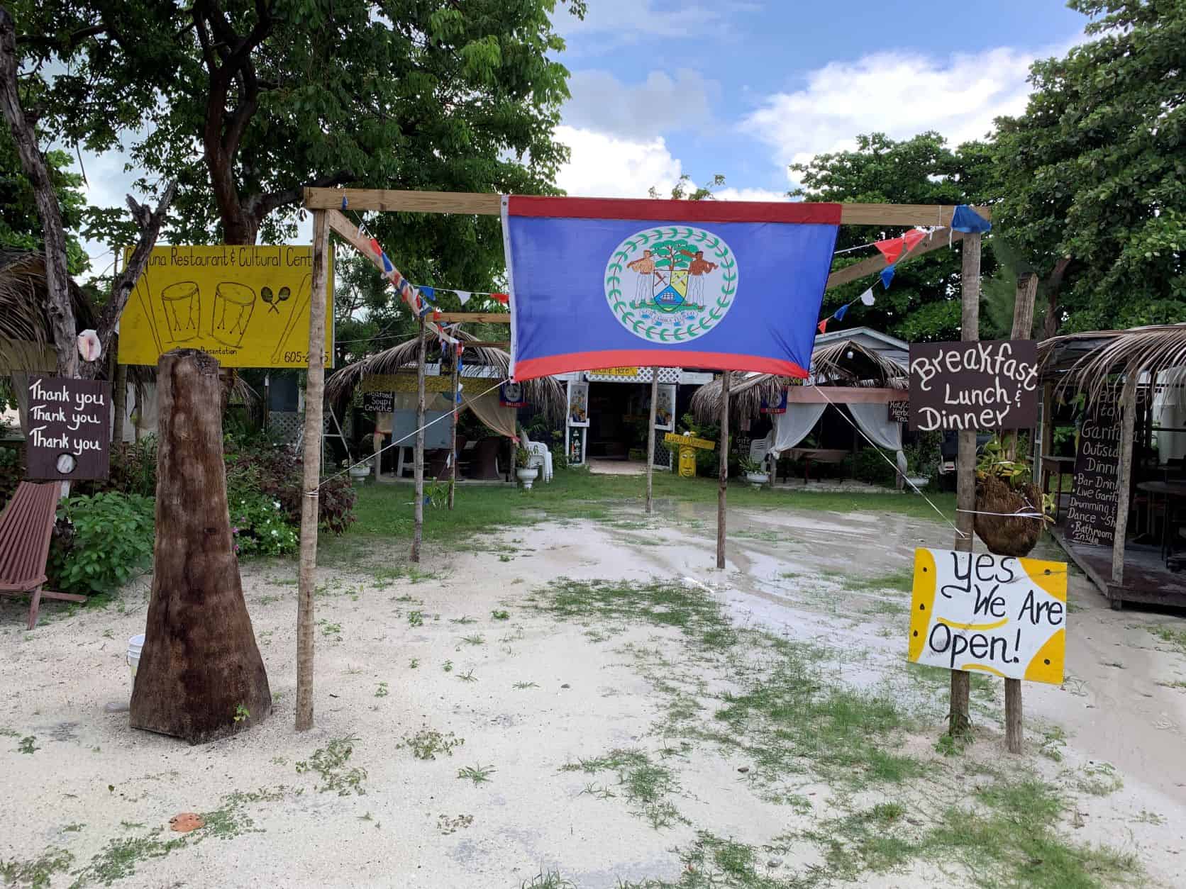 Garifuna Food in Belize at the Garifuna Restaurant in San Pedro