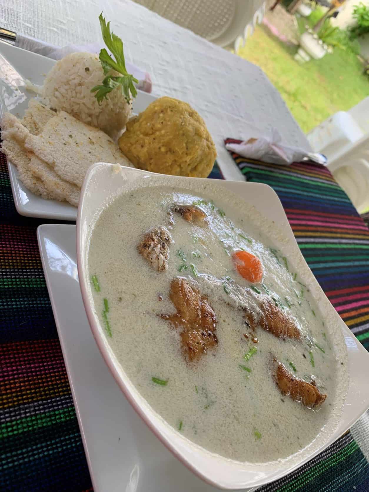 Garifuna Food in Belize at the Garifuna Restaurant in San Pedro