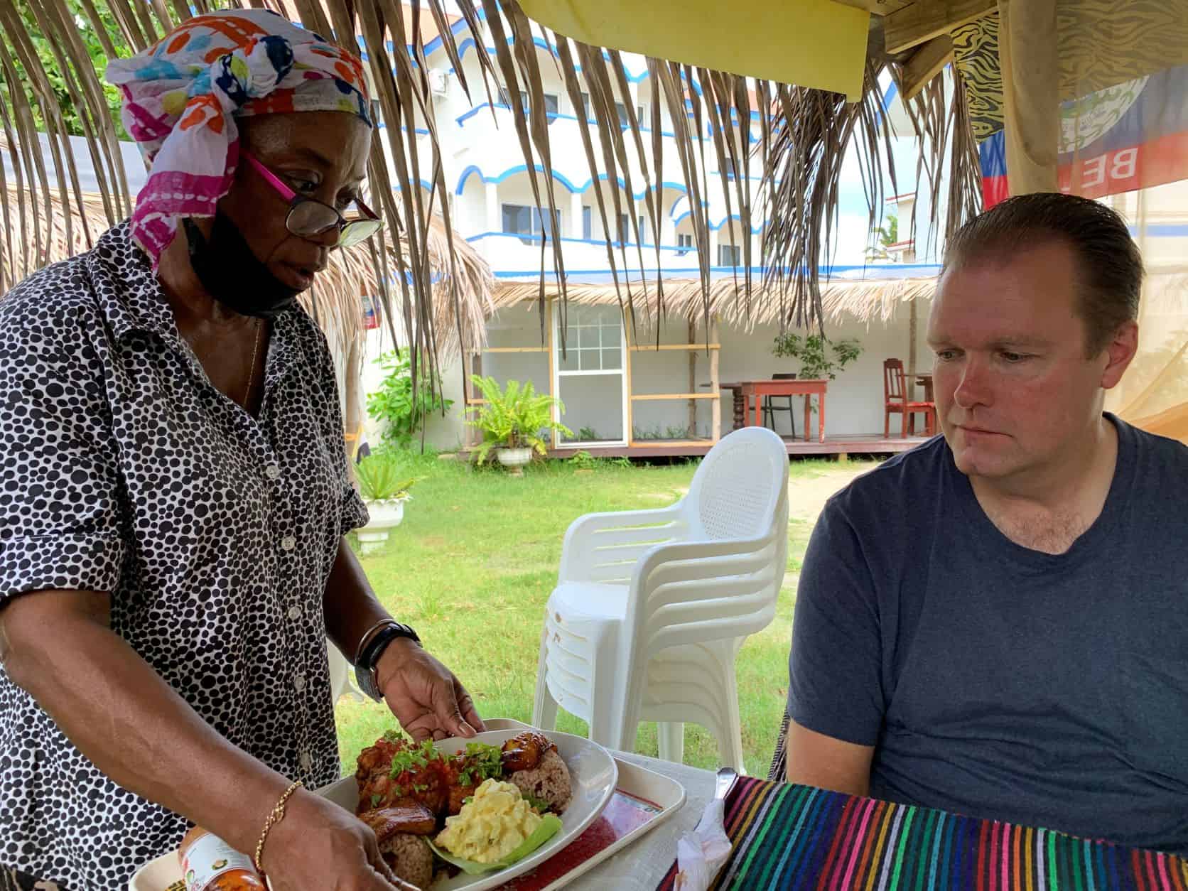 Garifuna Food in Belize at the Garifuna Restaurant in San Pedro