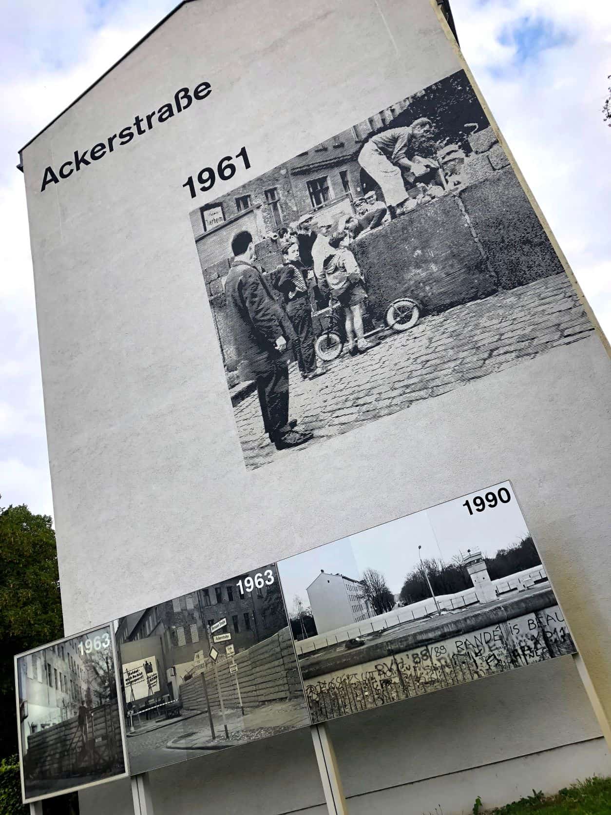 Photo taken by Charlotte Tweed at the Berlin Wall memorial in 2018