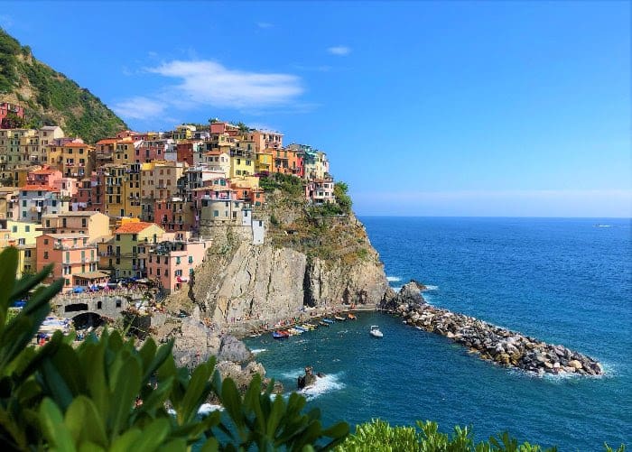 Manarola, a town of the Cinque Terre